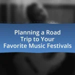 Planning a Road Trip to Your Favorite Music Festivals